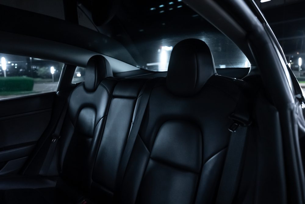 Tesla Model 3 rear seats